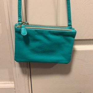 Teal Crossbody Bag